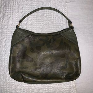 Camo hobo bag